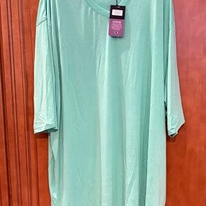 WESTPORT NO TUCK T-SHIRT 4XT NEW WITH TAGS GREEN